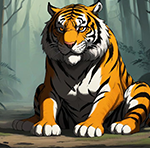 Aged Tiger Rescue Games4King