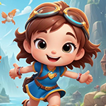 Agile Young Lady Rescue Games4King