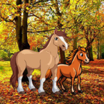 Aid Naive Horse Mom BigEscapeGames