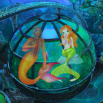 Aid The Mermaid Couple BigEscapeGames