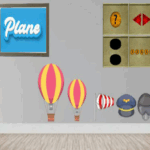 Aircraft Hangar Escape 8BGames