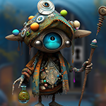 Alien Creature Escape Games4King