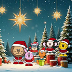 Animals Christmas Celebration WowEscape