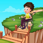 Assist Physically Challenged Boy Games2Rule