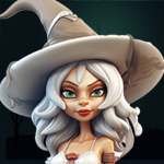 Azure Sorcerer Girl Escape Games4King