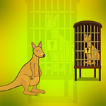 Baby Red Kangaroo Escape Games2Jolly