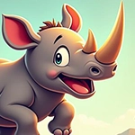 Baby Rhinoceros Escape Games4King