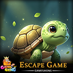 Baby Turtle Forest Escape Games4King
