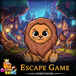 Beautiful Lion Escape Games4King