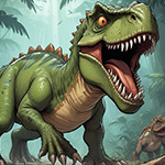 Bizarre Dino Rescue Games4King