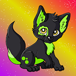 Black Neon Wolf Puppy Escape FastrackGames