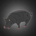 Black Slavonian Pig Escape FastrackGames
