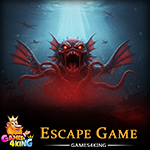 Blood Sea Monster Escape Games4King