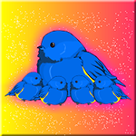 Blue Bird Family Escape From Cage Games2Jolly