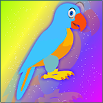 Blue Parrot Escape From Cage Games2Jolly