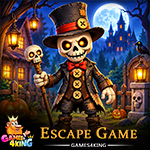 Bonebutton Man Escape Games4King