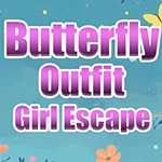 Butterfly Outfit Girl Escape Games4King