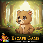 Calm Bear Cub Escape Games4King