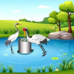 Care For The Pregnant Crane BigEscapeGames