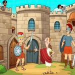 Castle Warriors Caught The Thieves WowEscape