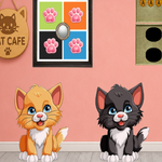 Cat Cafe Escape 8BGames