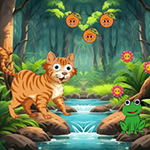 Cat Encounter Familiar Friends Games2Rule