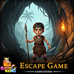 Cave Tribe Boy Escape Games4King