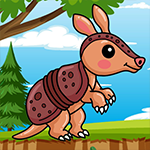 Cheerful Armadillo Escape Games4King
