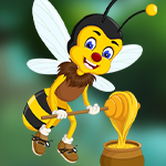 Cheerful Bee Escape Games4King