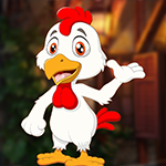 Cheerful Chicken Escape Games4King
