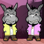 Cheerful Donkey Rescue 8BGames