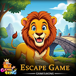 Cheerful Lion Escape Games4King