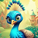 Cheerful Peacock Escape Games4King