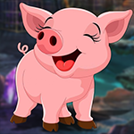 Cheerful Pig Escape Games4King