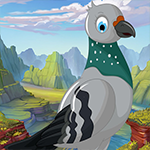 Cheerful Pigeon Escape Games4King