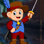 Cheerful Pirate Boy Escape Games4King