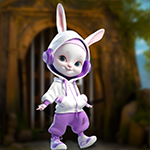 Cheerful Rabbit Escape Games4King