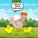 Chick Family Attends Easter Party WowEscape