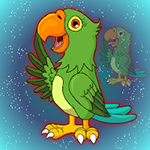 Clever Green Parrot Escape Games2Jolly