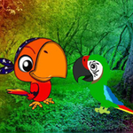 Colorful Jungle Birds Escape BigEscapeGames