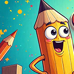 Colorful Pencil Rescue Games4King