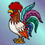 Colourful Rooster Escape Games2Jolly