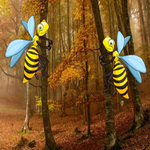 Couple Honeybee Escape BigEscapeGames