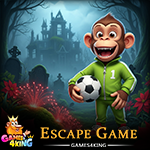 Crazy Soccer Monkey Escape Games4King