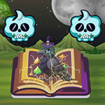 Crow Imprisoned In Magical Book WowEscape