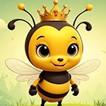 Crowned Bee Escape Games4King