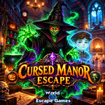 Cursed Manor Escape WorldEscapeGames