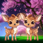 Cursed Twin Deer Escape BigEscapeGames