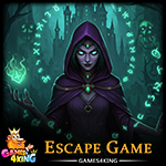 Cursed Witch Hut Escape Games4King