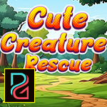 Cute Creature Rescue Games4King
